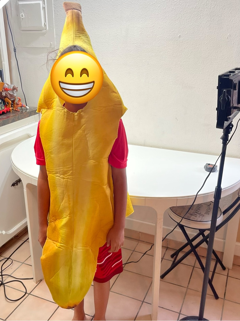Spirit Halloween Banana Costume Kids One Size Funny Novelty